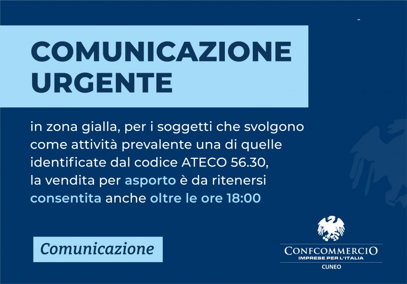 comunicazione urgente