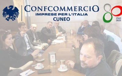 Un caffè con Confcommercio
