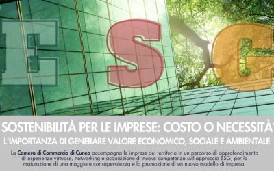 Sostenibilità per le imprese: costo o necessità?