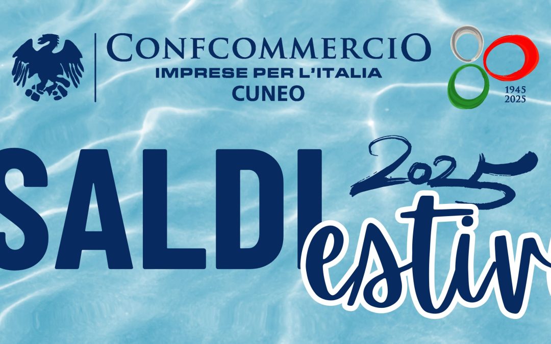 Saldi estivi 2025: al via dal 5 luglio