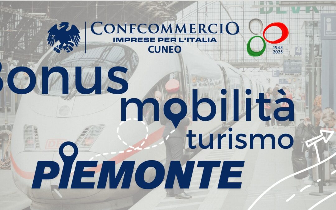Bonus Mobilità Turismo Piemonte: 30 euro per viaggiare in modo sostenibile