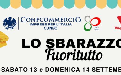 Lo Sbarazzo 2025 – 13 e 14 settembre a Cuneo