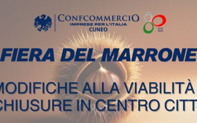 Fiera del marrone: Modifiche alla viabilità e chiusure in centro città
