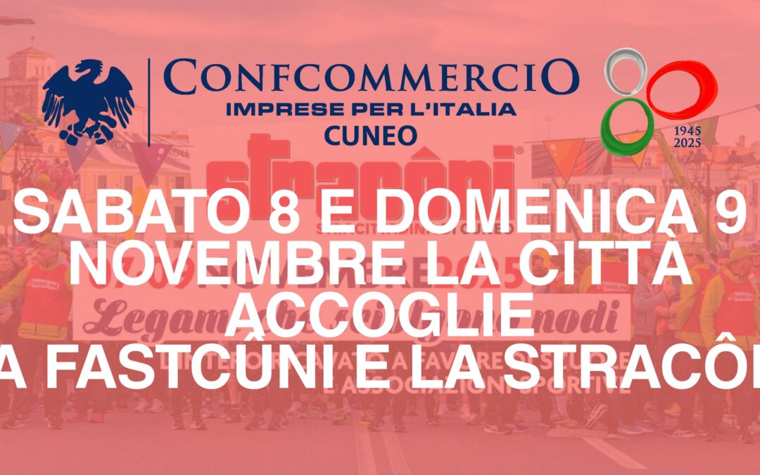 Modifiche alla viabilità sabato 8 / domenica 9 novembre per FastCûni e Stracôni