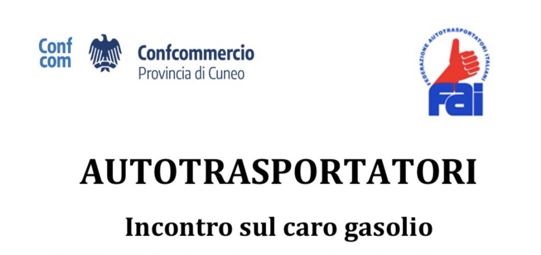 Caro gasolio e difficoltà per l’autotrasporto.