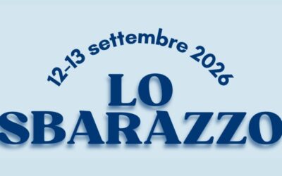 Lo SBARAZZO – 12 e 13 settembre