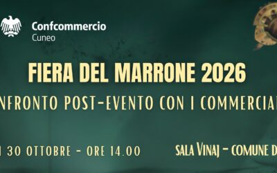 Venerdì 30/10 incontro post Fiera del Marrone